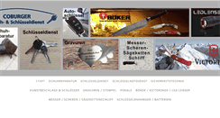 Desktop Screenshot of coburger-sus.de